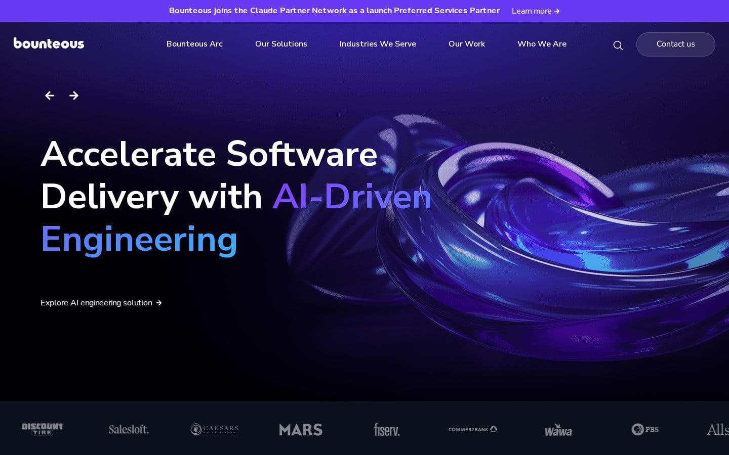 Screenshot of Adobe Commerce's pricing page