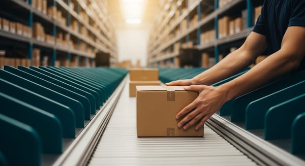 Shopify order routing automation dashboard showing warehouse selection, fulfillment tracking, and order distribution across m