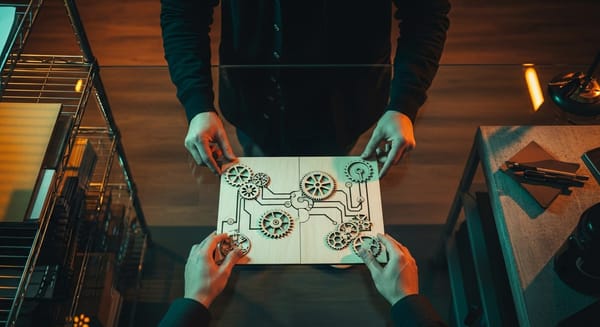 Shopify and Microsoft Dynamics 365 logos connected with integration arrows representing data flow between platforms